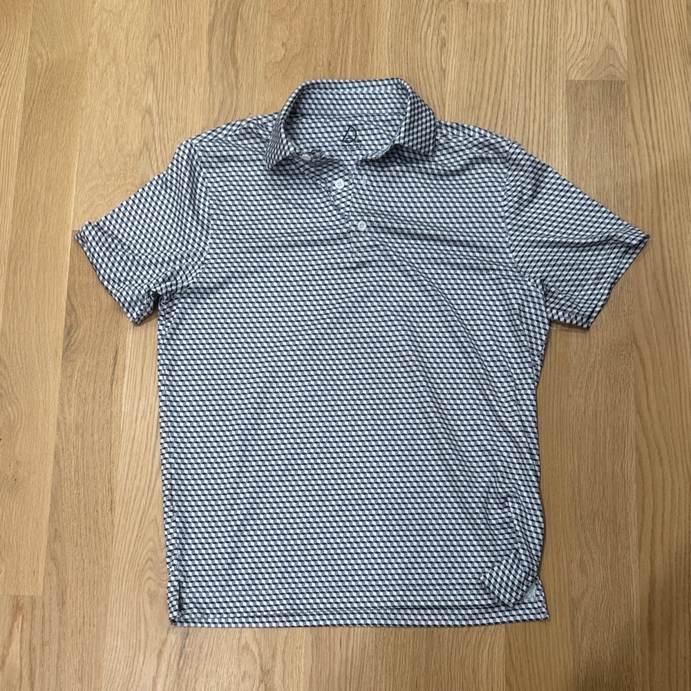 Men's Blue Checkered Shirt
